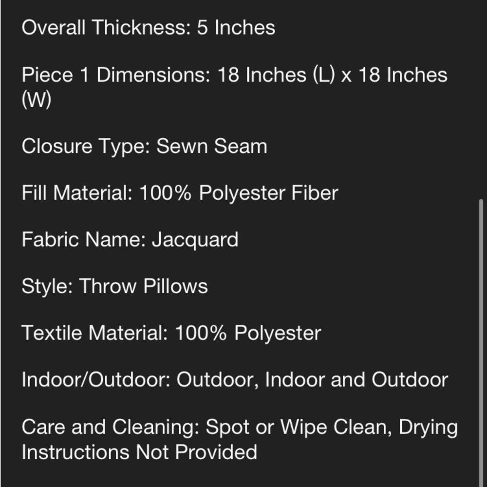 Opal house sun outdoor pillow NEW WITH TAGS - Picture 5 of 6